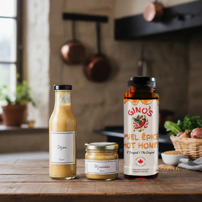 Hot Honey Dijon Vinaigrette 🔥🍯