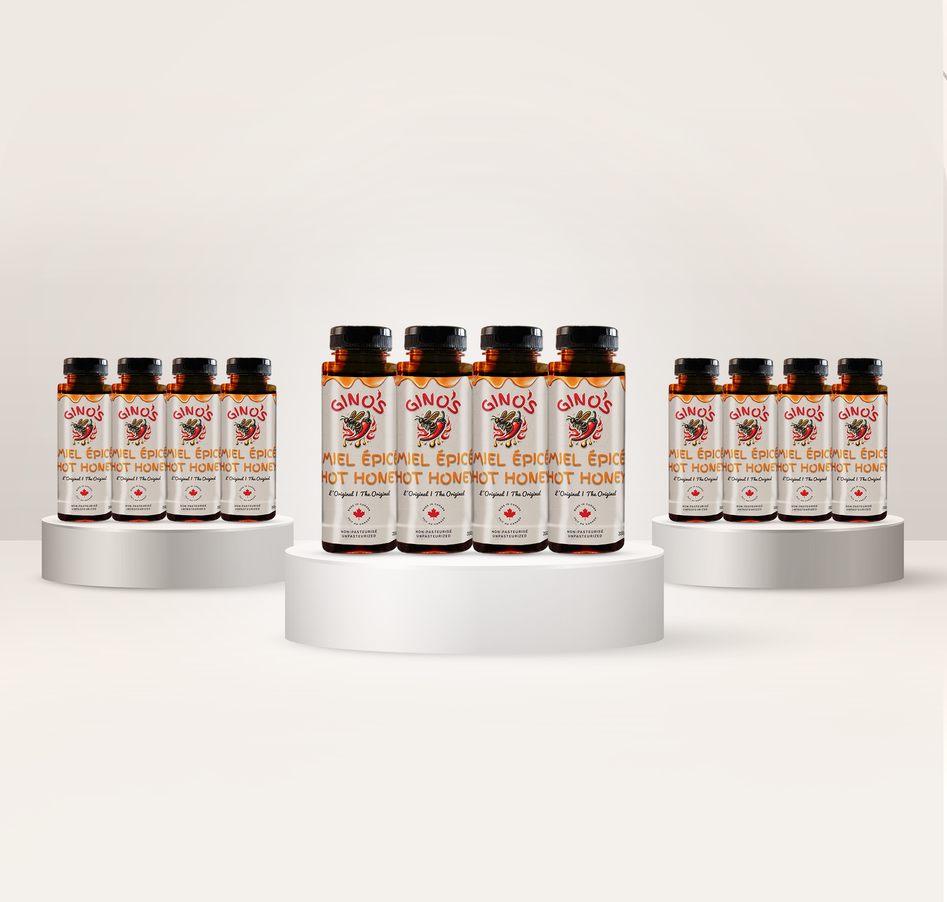 12 Bundle Original - Gino's Hot Honey (350g)